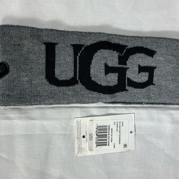 UGG Charcoal Knit Headband - Picture 2 of 5
